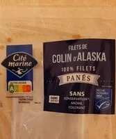含糖量 Filets de Colin d'Alaska MSC panés