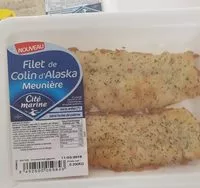 含糖量 Filets de colin d'Alaska MSC meunière
