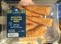 含糖量 Aiguillettes de cabillaud panées