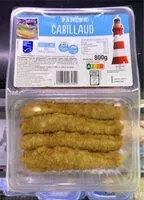入っている砂糖の量 Panés au Cabillaud
