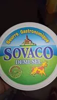 Sucre et nutriments contenus dans Sovaco