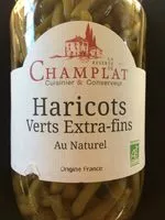 Suhkru kogus sees Haricot verts extra-fins