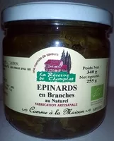 Epinards en branches