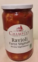 Suhkru kogus sees Ravioli Farce Végétale