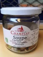 Suhkru kogus sees Soupe carotte coriandre à diluer