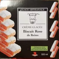 Quantité de sucre dans Glace Biscuit Rose de Reims