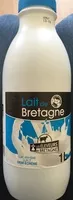 Quantité de sucre dans Lait de Bretagne