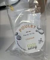 Quantité de sucre dans Pita poulet ceasar