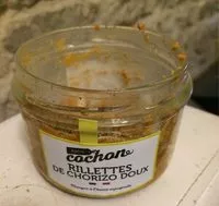 Sucre et nutriments contenus dans Apero cochon