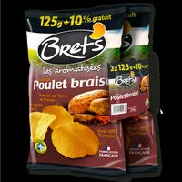 Suhkru kogus sees Chips Saveur Poulet Braisé