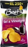 Amount of sugar in Chips de pommes de terre saveur sel et vinaigre - Format XL