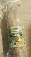 Sucre et nutriments contenus dans Saucisson artisanal d ardeche