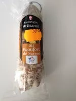 Sucre et nutriments contenus dans Saucisson artisanal des cevennes