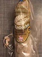 Quantité de sucre dans Saucisse artisanale à l’ancienne d’Ardèche