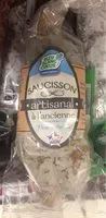Sokerin määrä sisällä Saucisson artisanal à l'ancienne