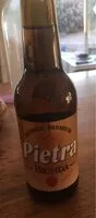 入っている砂糖の量 Pietra biere corse blonde