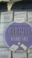 Sucre et nutriments contenus dans Caramels beurre sale