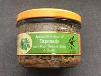 Количество сахара в Tapenade aux olives vertes et basilic