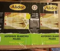 Sucre et nutriments contenus dans Alidor