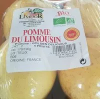 Suhkru kogus sees Pommes du Limousin