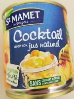 含糖量 Cocktail avec son jus naturel