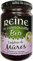 Quantité de sucre dans Confiture de mûres bio REINE DE CORNOUAILLE