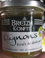 Quantité de sucre dans Oignons Rosés de Bretagne