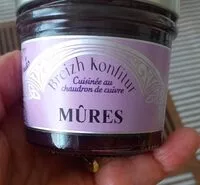 चीनी की मात्रा Confiture