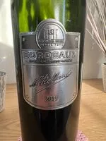 Quantité de sucre dans Bordeaux