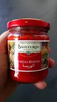 Jumlah gula yang masuk Harissa Berbère