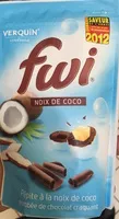 入っている砂糖の量 Fwi Noix de Coco