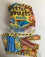 入っている砂糖の量 Têtes brulees