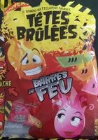 Amount of sugar in Têtes Brûlées - Barre de feu