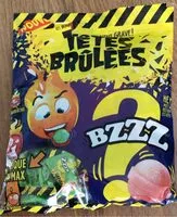 Amount of sugar in Têtes brûlées