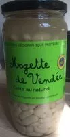 Sucre et nutriments contenus dans Vendee qualite