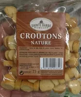 Quantité de sucre dans Croutons Nature
