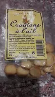 Zuckermenge drin Croutons à l'ail