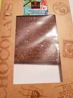 入っている砂糖の量 Chocolat au lait caramel et sel de guerande