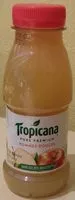 चीनी की मात्रा Tropicana pomme douce