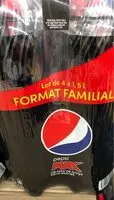 Amount of sugar in Pepsi Zéro sucres format familial lot de 4 x 1,5 L