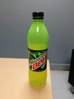 Sucre et nutriments contenus dans Mountain dew