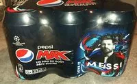 Amount of sugar in Pepsi Zéro 6 x 33 cl