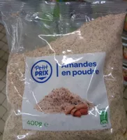İçindeki şeker miktarı Amandes en poudre
