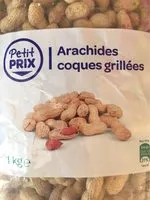 İçindeki şeker miktarı Arachides coques grillées