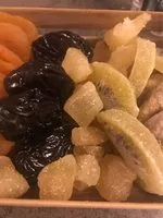 Jumlah gula yang masuk Assortiment de fruits seches