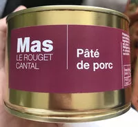 糖質や栄養素が Mas le rouget cantal