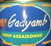 Quantité de sucre dans Gadyamb