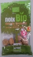 Amount of sugar in Noix seches de Grenoble bio