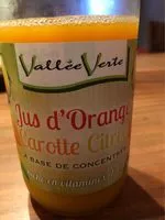Amount of sugar in Jus d'Orange-Carotte-Citron à base de concentré