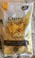 Sucre et nutriments contenus dans Chips de l aveyron